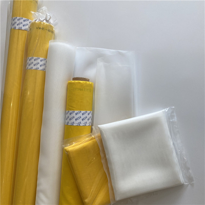 Hebei Enyang high tension 100% Polyester Plain Roll Screen Printing Mesh Silk Fabric