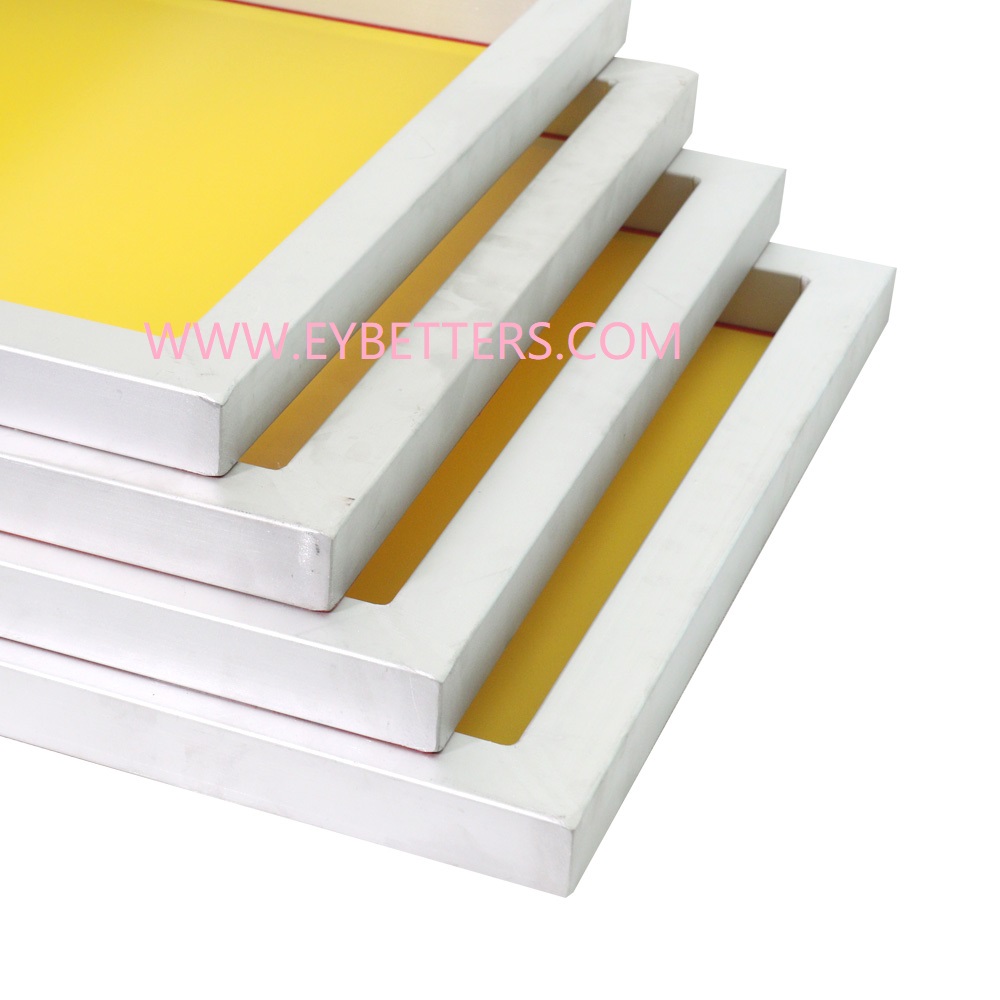 high tension white yellow monofilament polyester screen printingmesh for t shirt printing