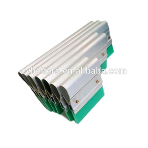 Aluminum handle rubber squeegee for exposure table screen printing
