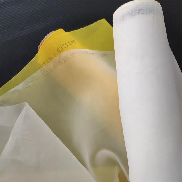 80T/68T/64T monofilament 100 polyester screen printing mesh
